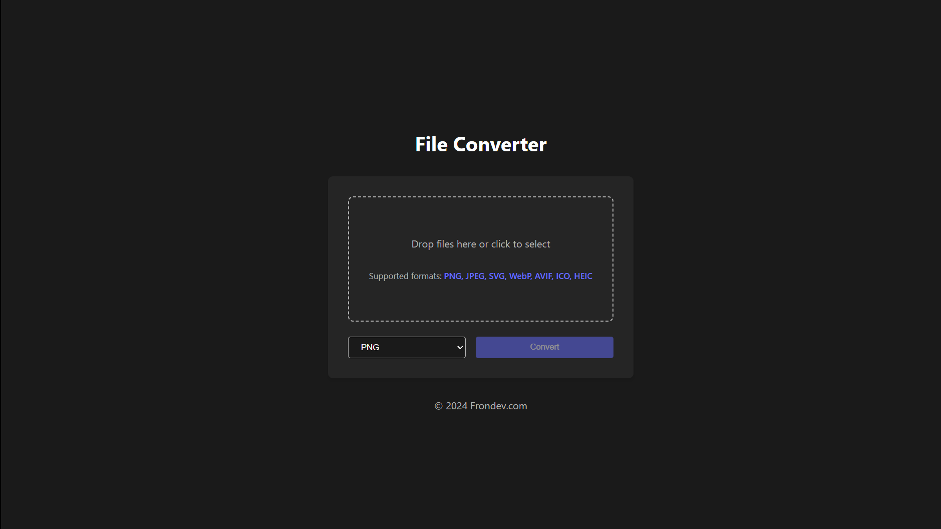File Converter (literally)